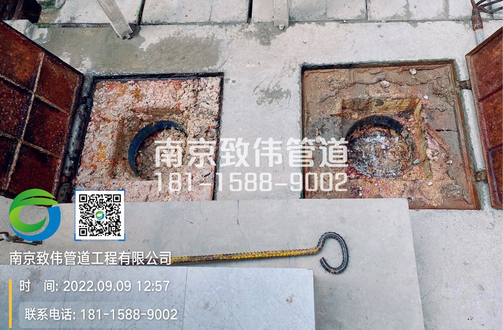 临安工地食堂隔油池油污清理施工现场